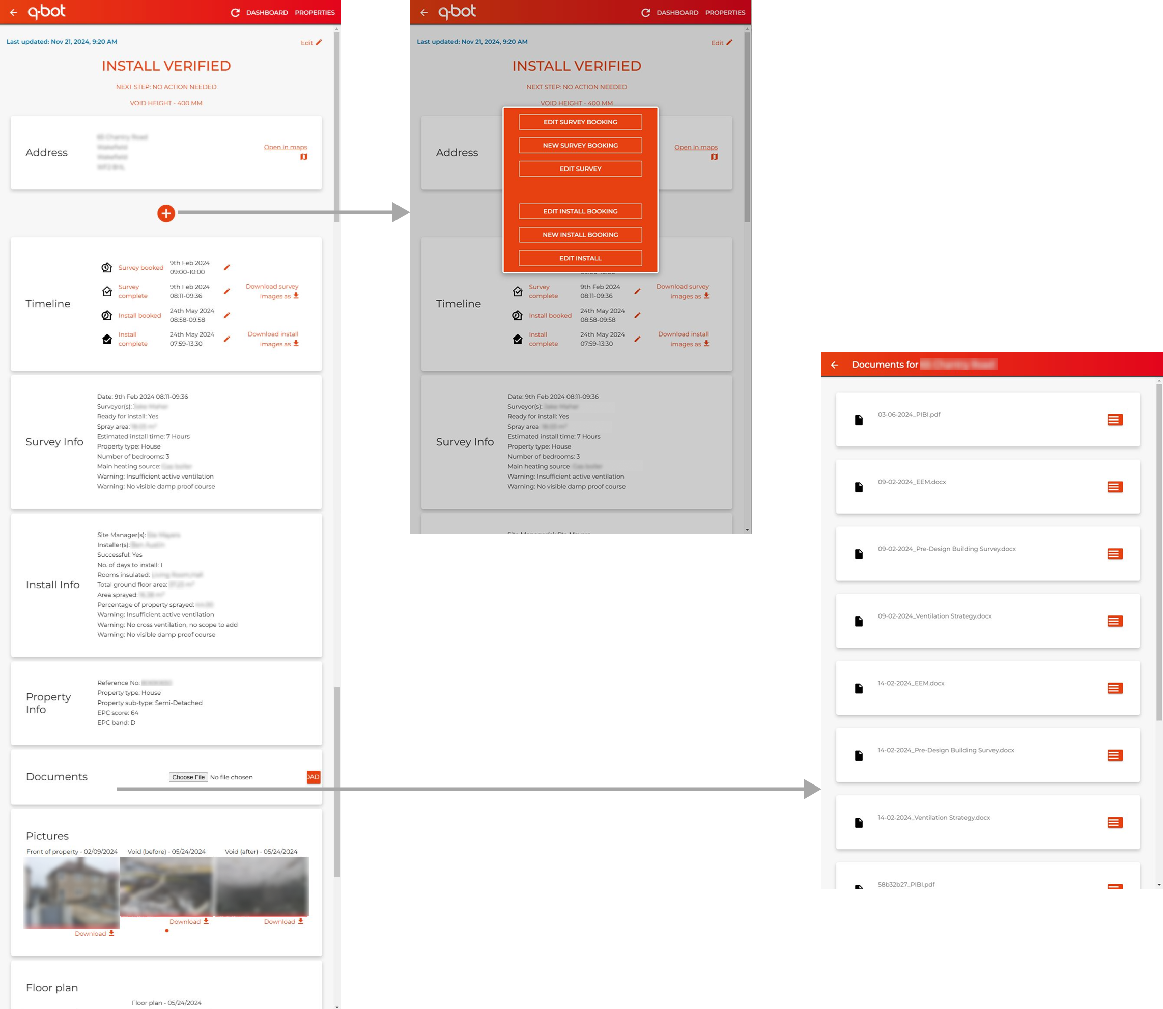 Original property page design